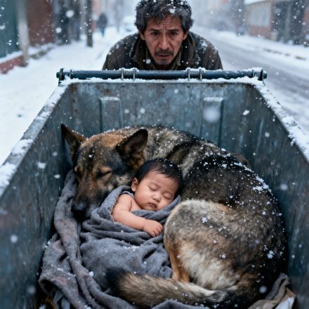 Esa noche, la nieve no solo cayó… también sepultó dos vidas que nadie quería.